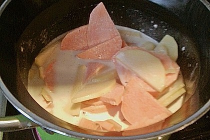 S&uuml;&szlig;kartoffelgratin