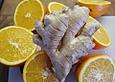 Orangenmarmelade mit Ingwer und Zesten