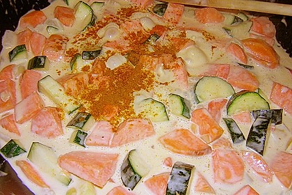 Süßkartoffelcurry mit karamellisierter Ananas 19