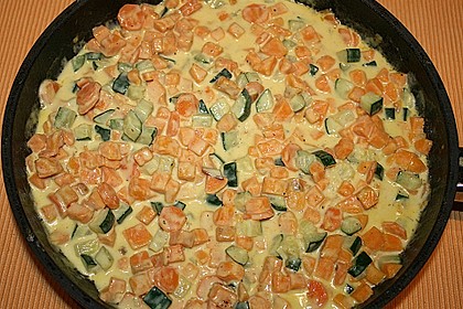 Süßkartoffelcurry mit karamellisierter Ananas 16