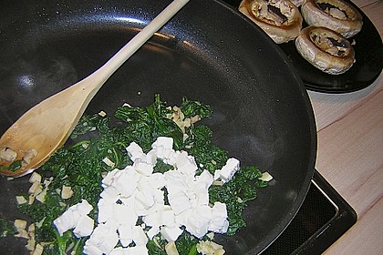 Feta - Spinat - Champignons 2