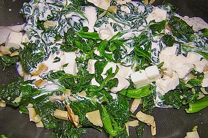Feta - Spinat - Champignons 4