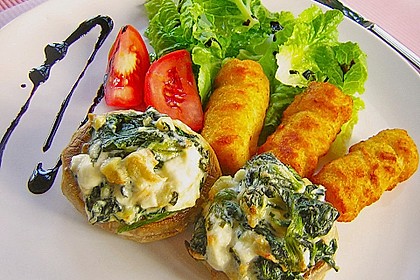 Feta - Spinat - Champignons 5