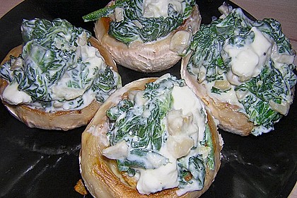 Feta - Spinat - Champignons 6