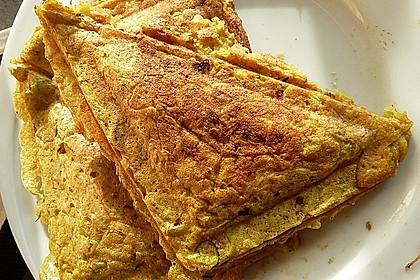 Feine Zucchini - Kartoffelpuffer mit Nüssen und Senf - Dip 9