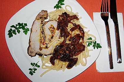 Mediterran gef&uuml;llte Schweinerolle 3