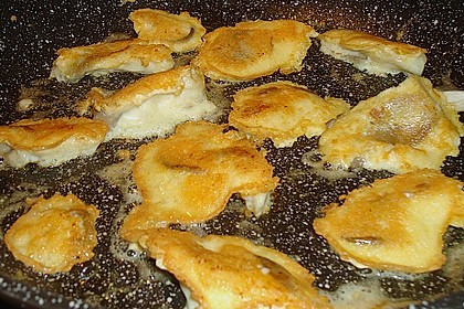 Gebratene Austernpilze in K&auml;se - Ei - H&uuml;lle 2