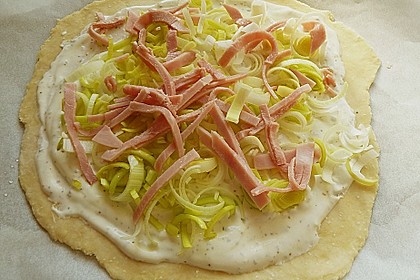 Lauch - Flammkuchen 4