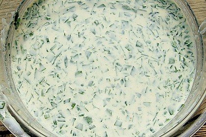 B&auml;rlauch - Schinkennudeln mit K&auml;se &uuml;berbacken 6
