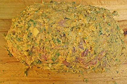 Spanferkel - Rollbraten mit Bierso&szlig;e und Kl&ouml;&szlig;en