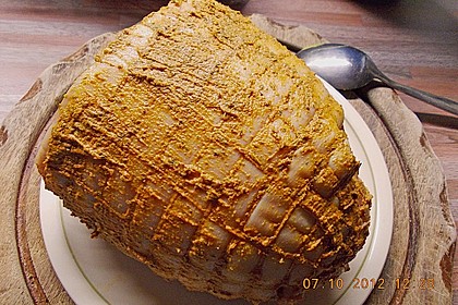 Spanferkel - Rollbraten mit Bierso&szlig;e und Kl&ouml;&szlig;en 3