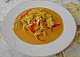 Paprika - H&auml;hnchen - Geschnetzeltes mit Zucchini und Wei&szlig;wein