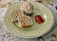 Muffins mit Banane und Aprikosen
