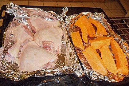 Sambal - Huhn mit S&uuml;&szlig;kartoffeln 2