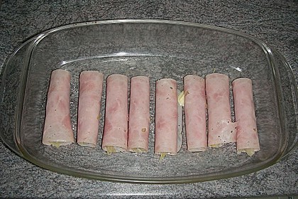 Sauerkraut in Schinken gebacken 6