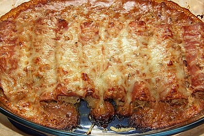 Sauerkraut in Schinken gebacken 3