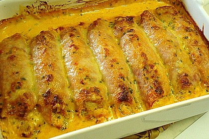 Sauerkraut in Schinken gebacken 1