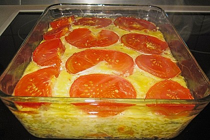 K&uuml;rbis - Polenta Auflauf