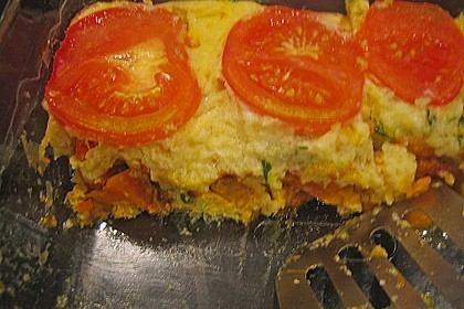 K&uuml;rbis - Polenta Auflauf 1