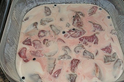 Hirschgulasch unter der Haube