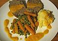 Dreamdealers Hackbraten mit leckerer So&szlig;e