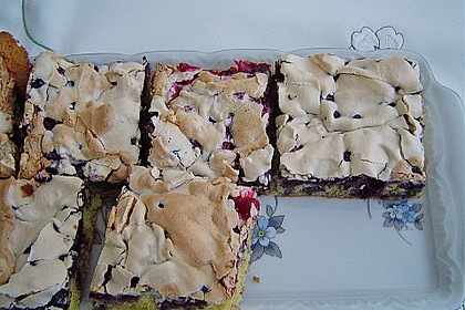 Brisanes Heidelbeerekuchen mit Baiser 1
