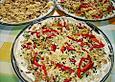Pizza nach Flammkuchenart