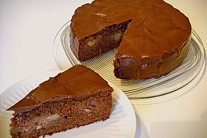 Birnenkuchen mit dem schokoladigsten Schoko - Schokoladen - Schock 6