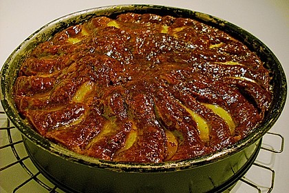 Birnenkuchen mit dem schokoladigsten Schoko - Schokoladen - Schock 18