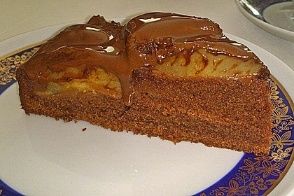 Birnenkuchen mit dem schokoladigsten Schoko - Schokoladen - Schock 11