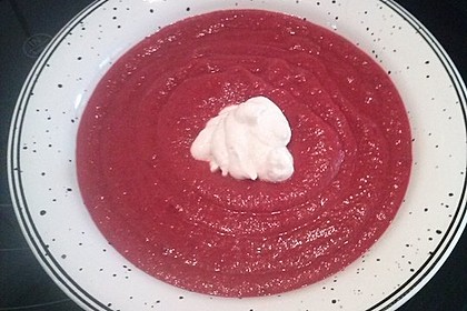Cremige Rote Bete - Möhren - Suppe 11
