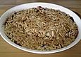 Warmes Crumble mit Fr&uuml;chten und Eis