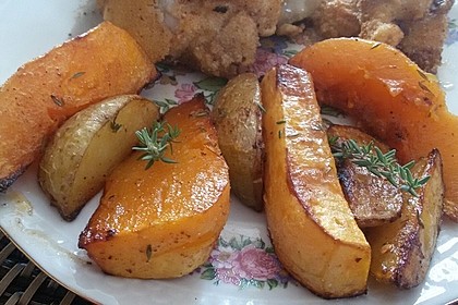 Kartoffel - Kürbis - Wedges 5