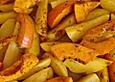 Kartoffel - K&uuml;rbis - Wedges