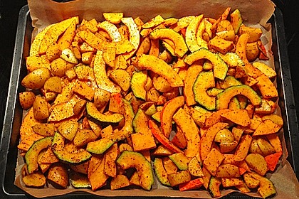 Kartoffel - Kürbis - Wedges 1