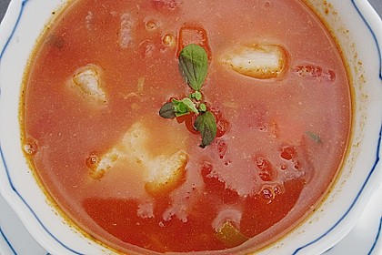 Schnelle mediterrane Fischsuppe 1