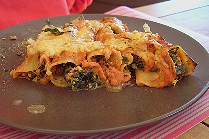 Cannelloni mit Tofu - Spinatf&uuml;llung 2
