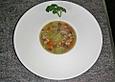 Bohnen - Gerstensuppe mit Ripple