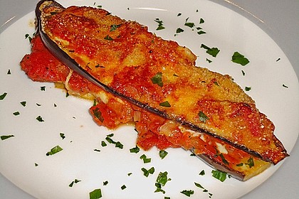 Überbackene Auberginen 1