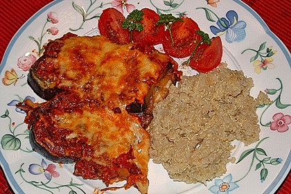 Überbackene Auberginen 9