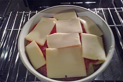 Chorizo - Kartoffeln mit Raclettek&auml;se