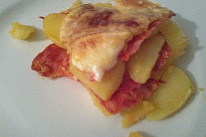 Chorizo - Kartoffeln mit Raclettek&auml;se 2