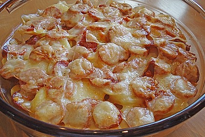 Chorizo - Kartoffeln mit Raclettek&auml;se 4