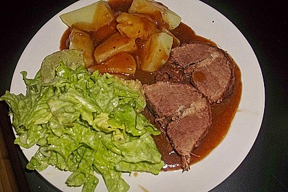 G&auml;nsebrust auf Lebkuchenso&szlig;e 1