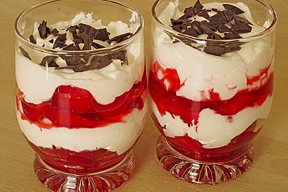 Erdbeeren mit Vanillequark