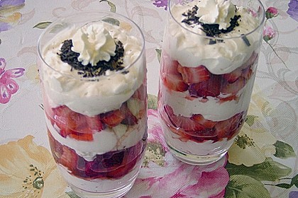 Erdbeeren mit Vanillequark 1