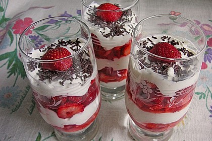 Erdbeeren mit Vanillequark 3