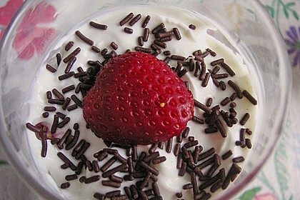 Erdbeeren mit Vanillequark 4