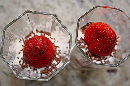 Erdbeeren mit Vanillequark 8