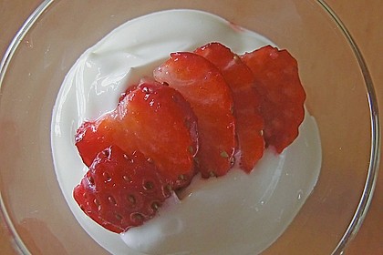 Erdbeeren mit Vanillequark 11